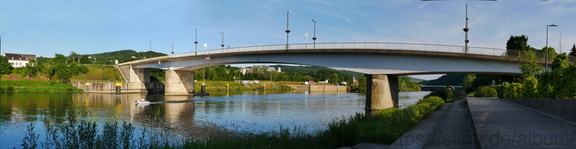2019-06-24 Schengen: Panorama neue Brücke