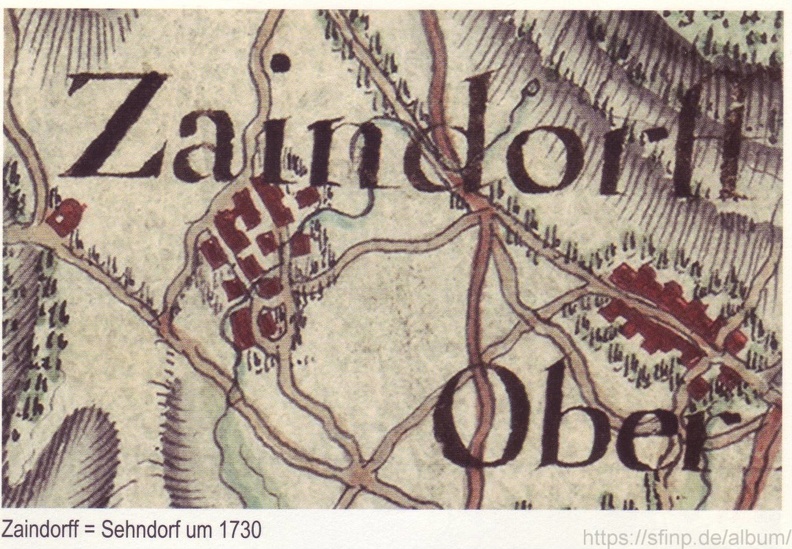 Sehndorf um 1730