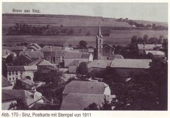 Sinz Dorfkern 1911